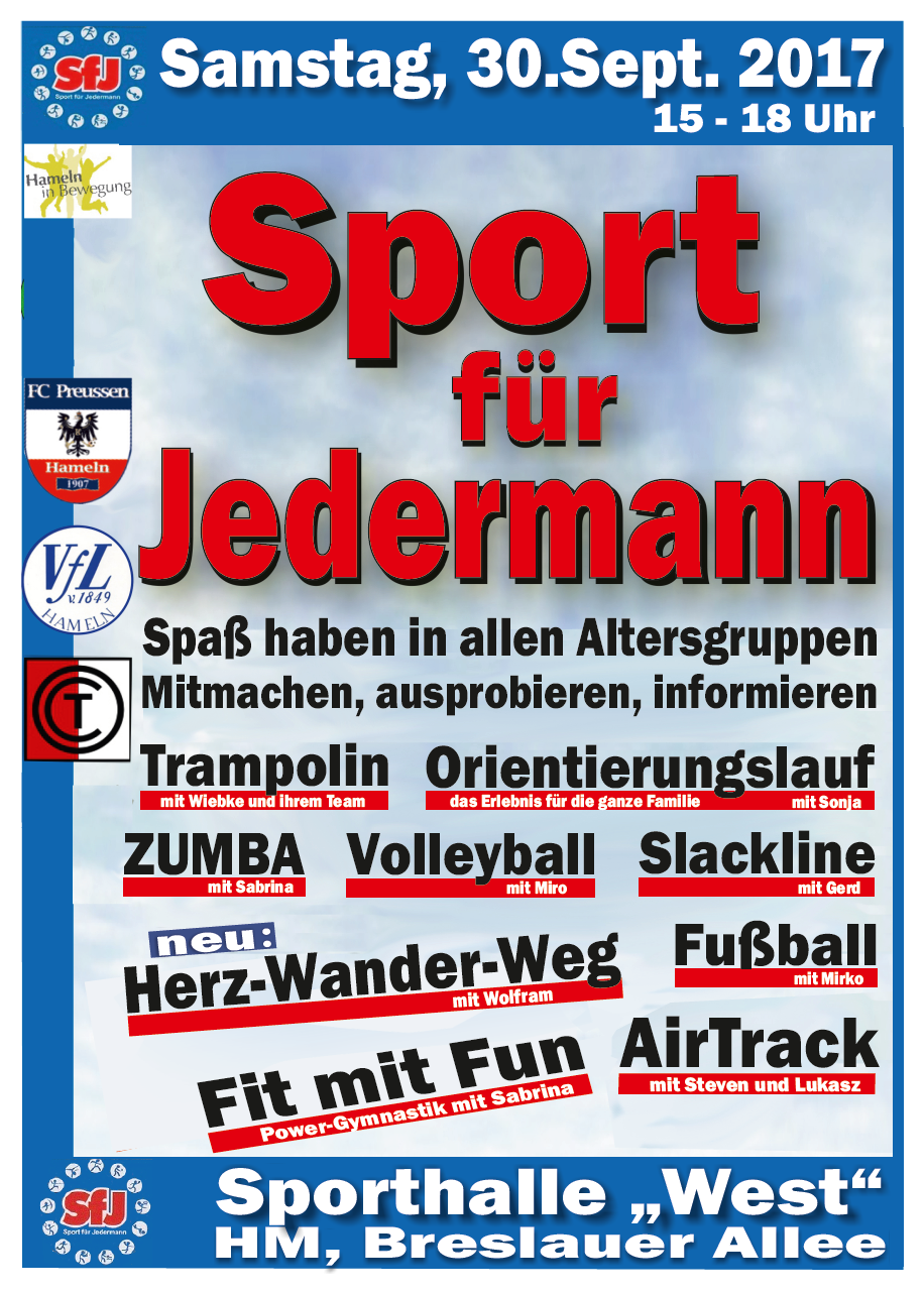 Sport für Jedermann 2017