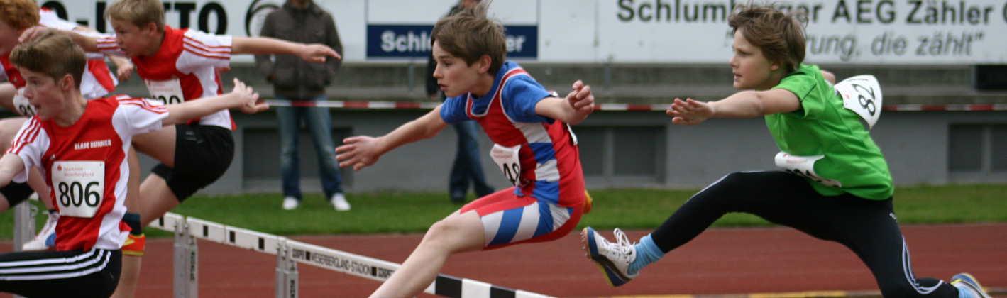 Leichtathletik Hürdenlauf