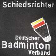 Badminton Schiedsrichter Symbol